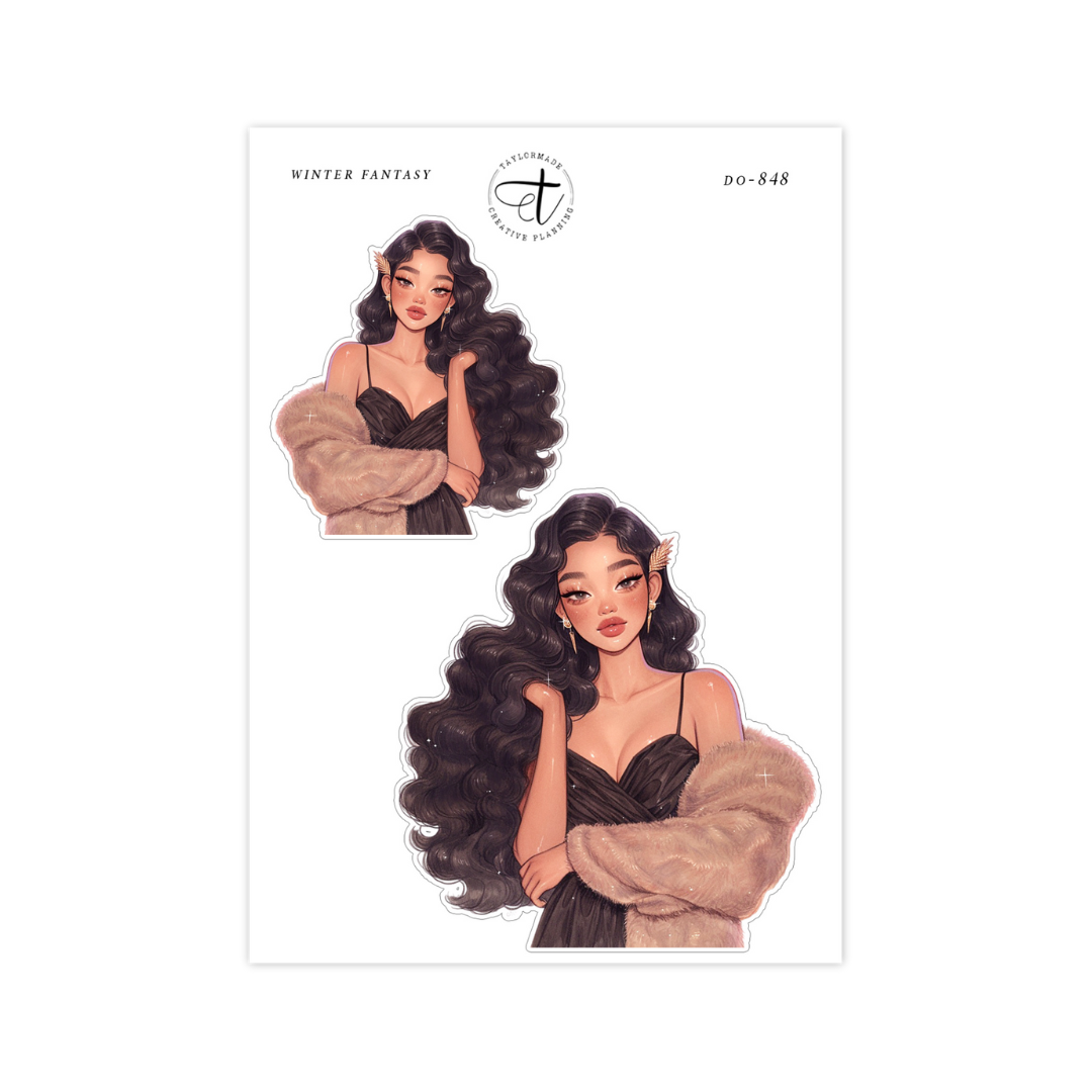 D0-848 Winter Fantasy Fashion Doll