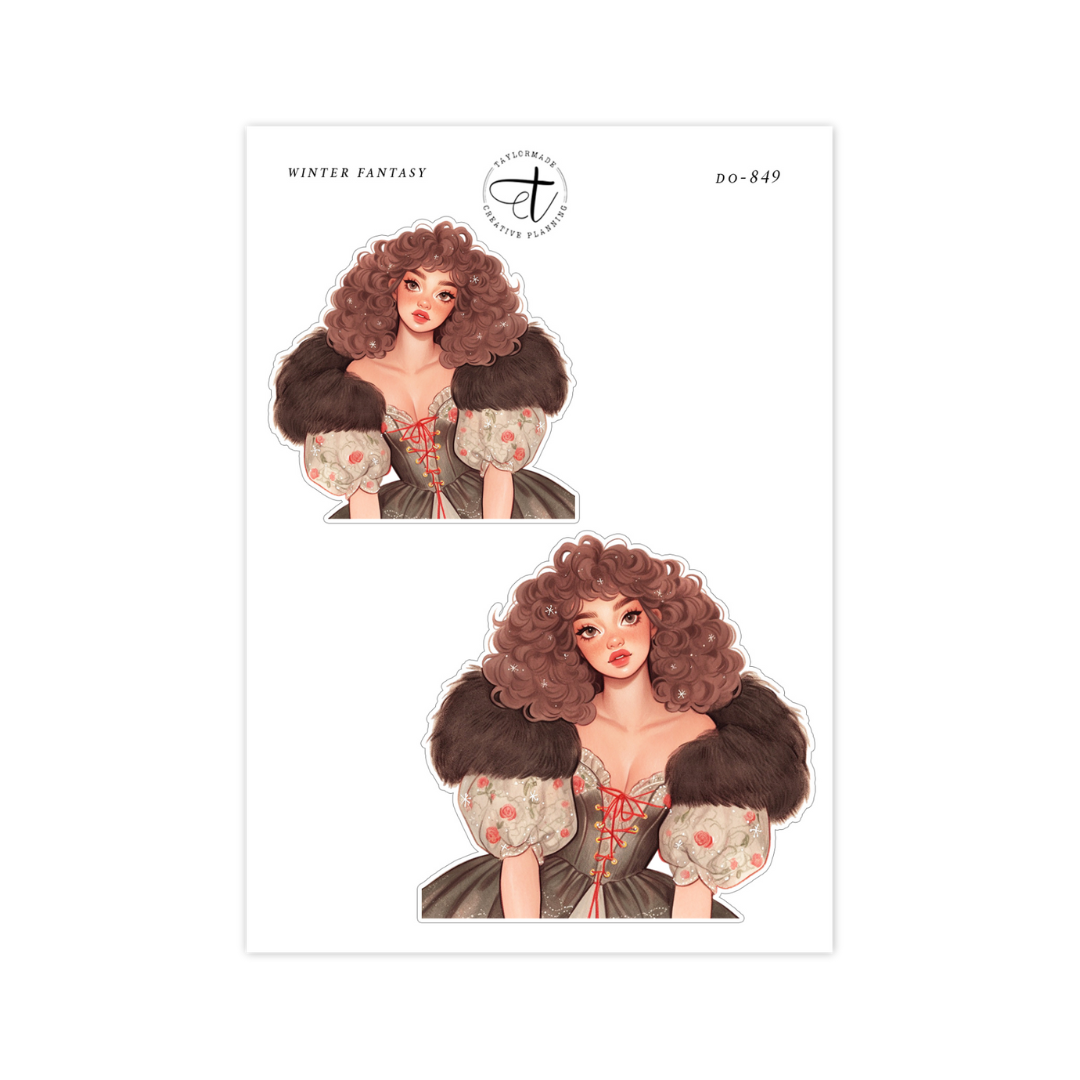 D0-849 Winter Fantasy Fashion Doll