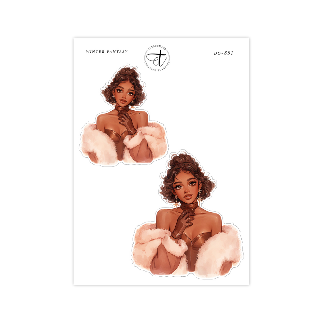 D0-851 Winter Fantasy Fashion Doll
