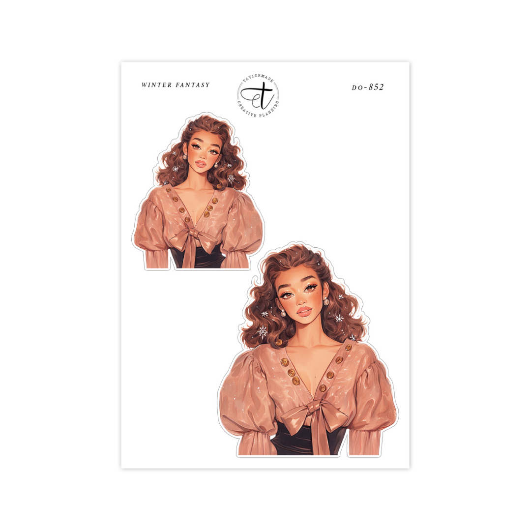D0-852 Winter Fantasy Fashion Doll