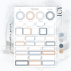 Icy Weekly Kit -  Silver  Foil