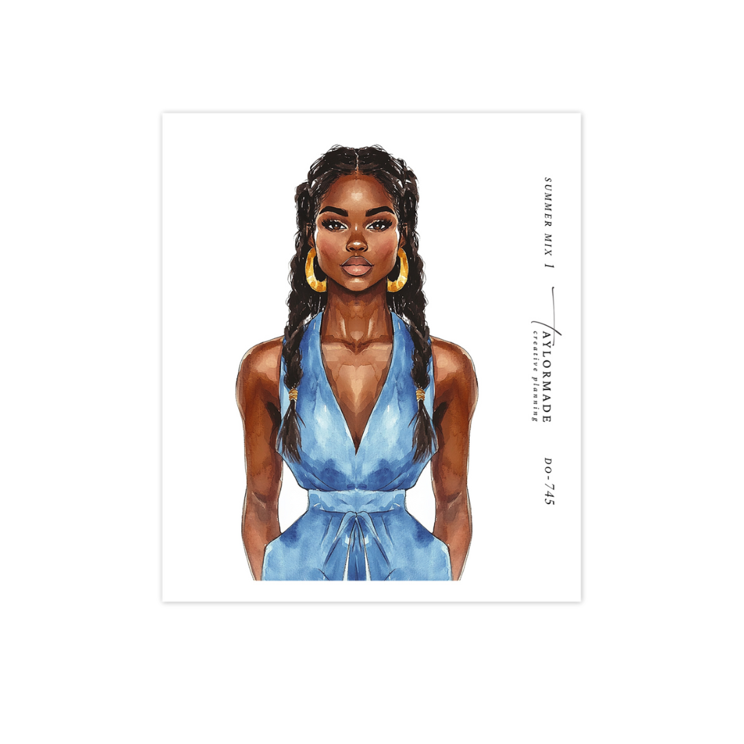 D0-745   Summer Mix Fashion Doll