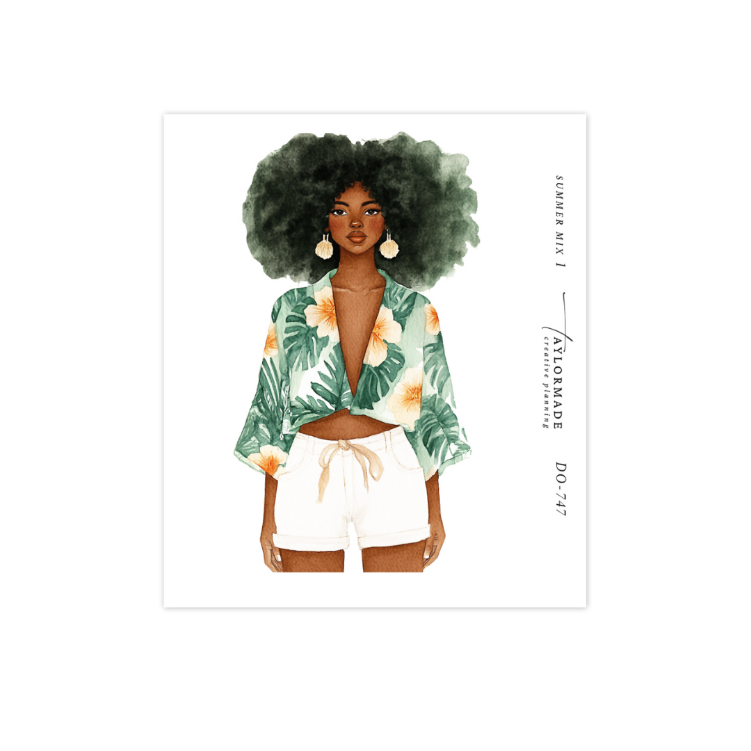 D0-747   Summer Mix Fashion Doll