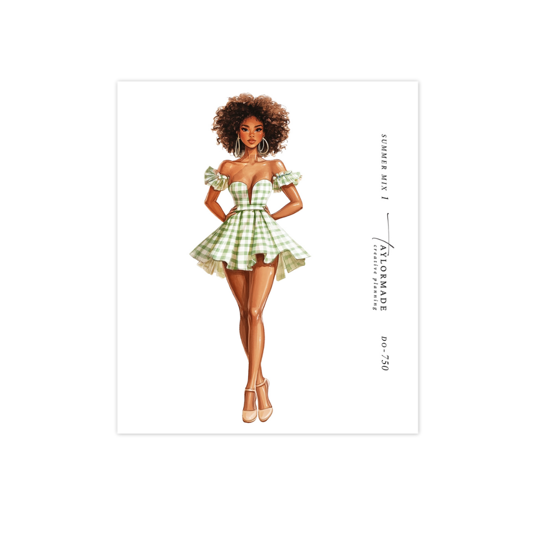 D0-750   Summer Mix Fashion Doll