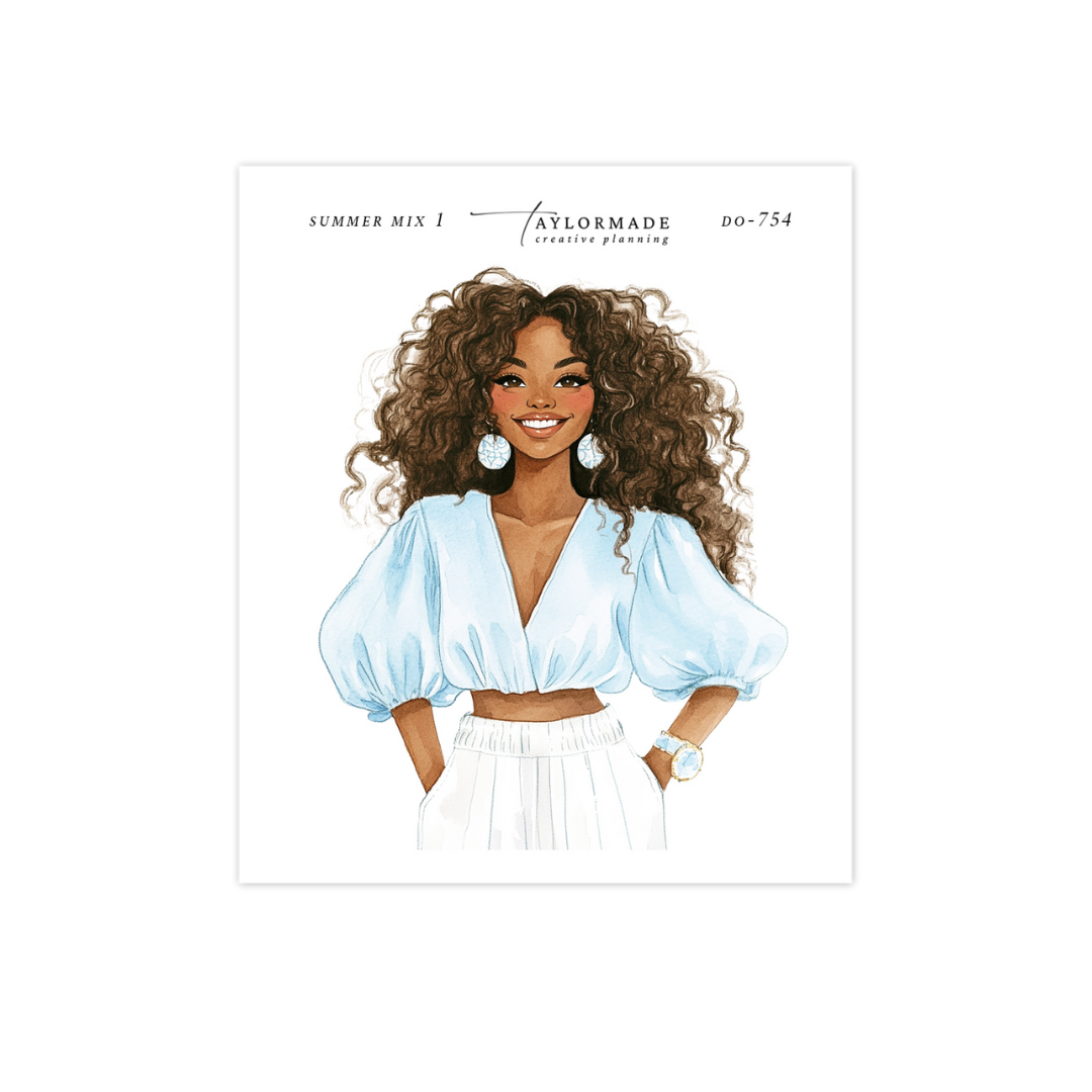 D0-754   Summer Mix Fashion Doll