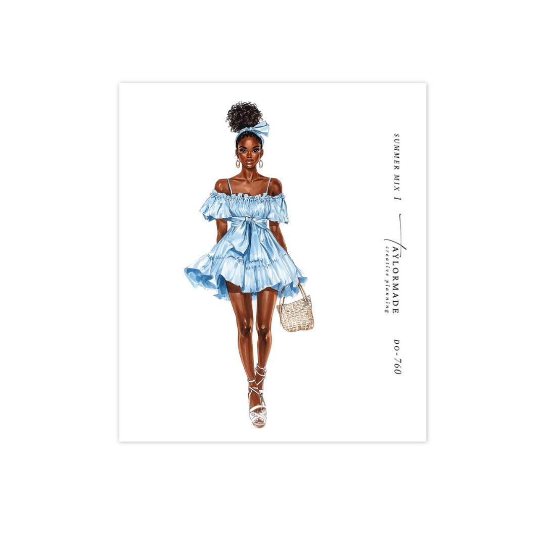 D0-760   Summer Mix Fashion Doll