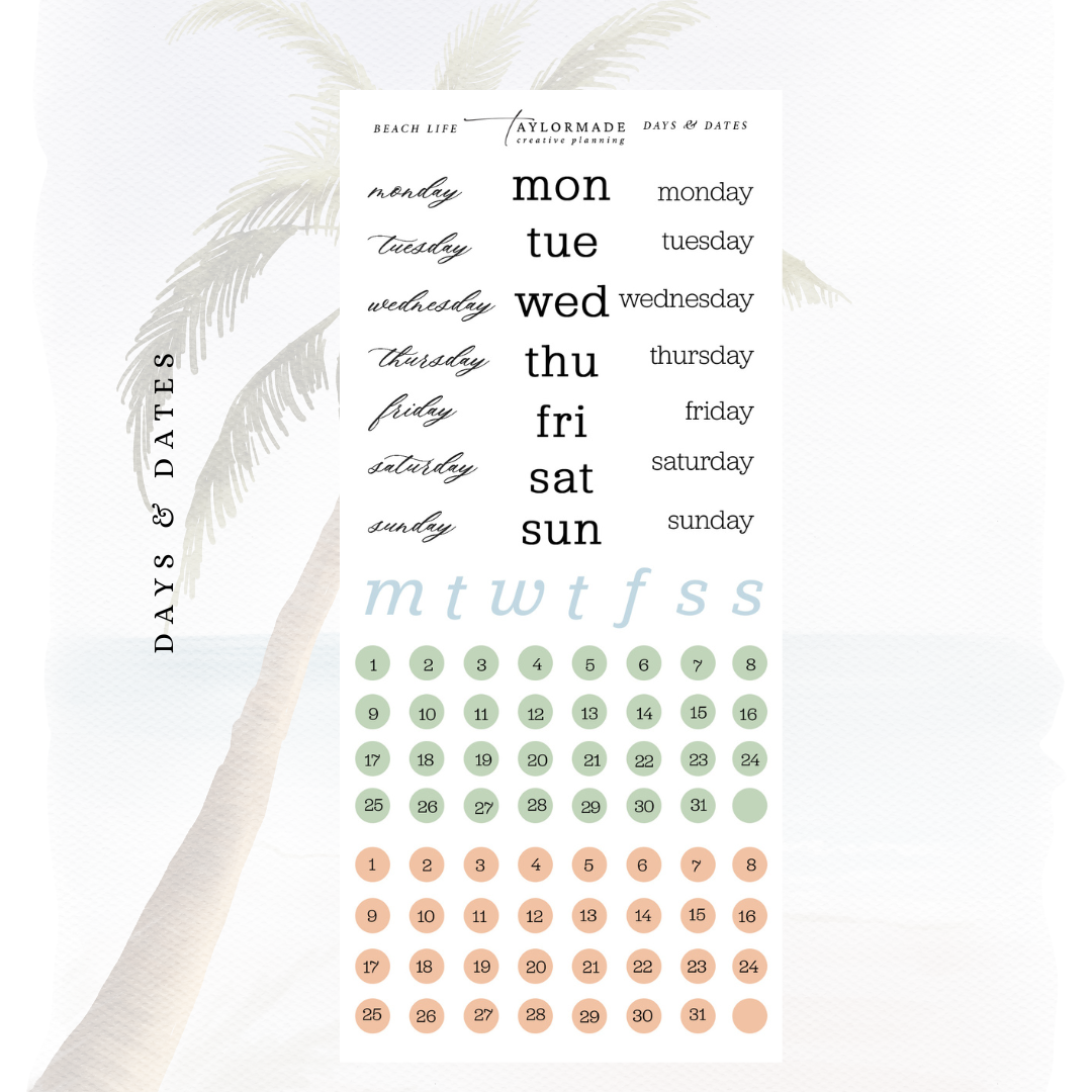 Beach Life - Freestyle Kit