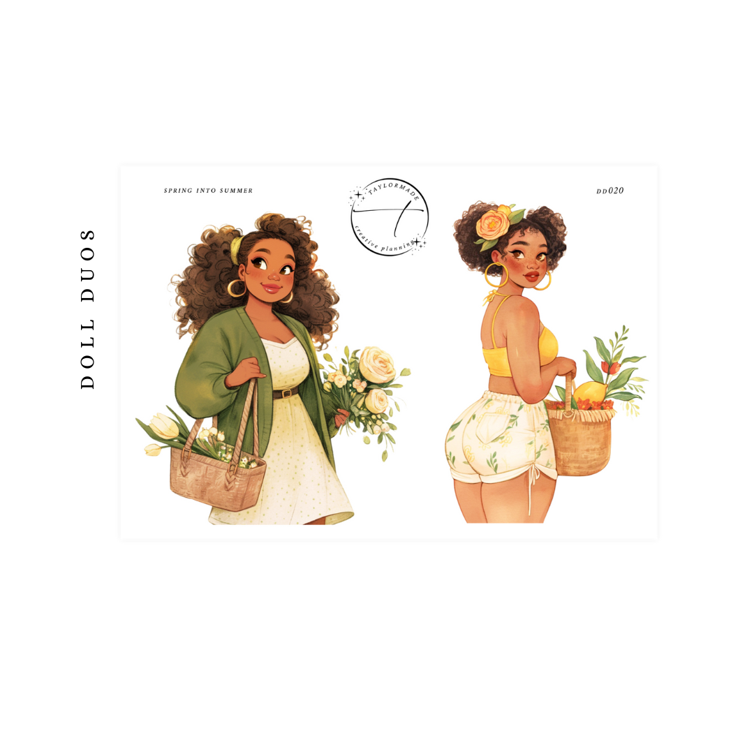 DD-020 Spring into Summer Doll Duos