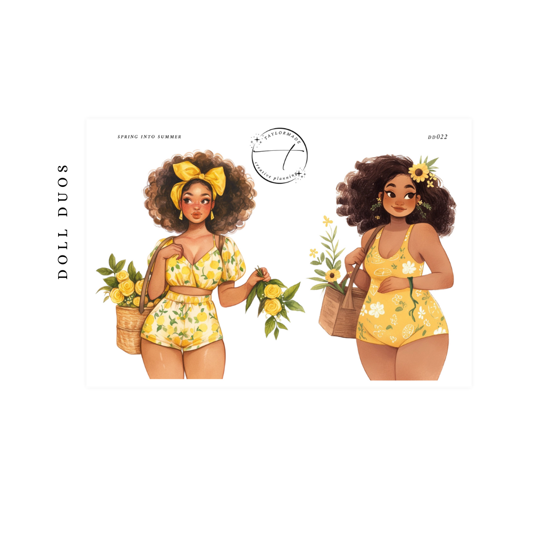 DD-022 Spring into Summer Doll Duos