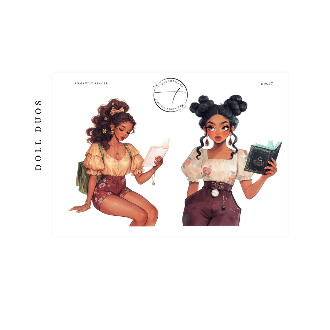 DD-037 Romantic Reader Doll Duos
