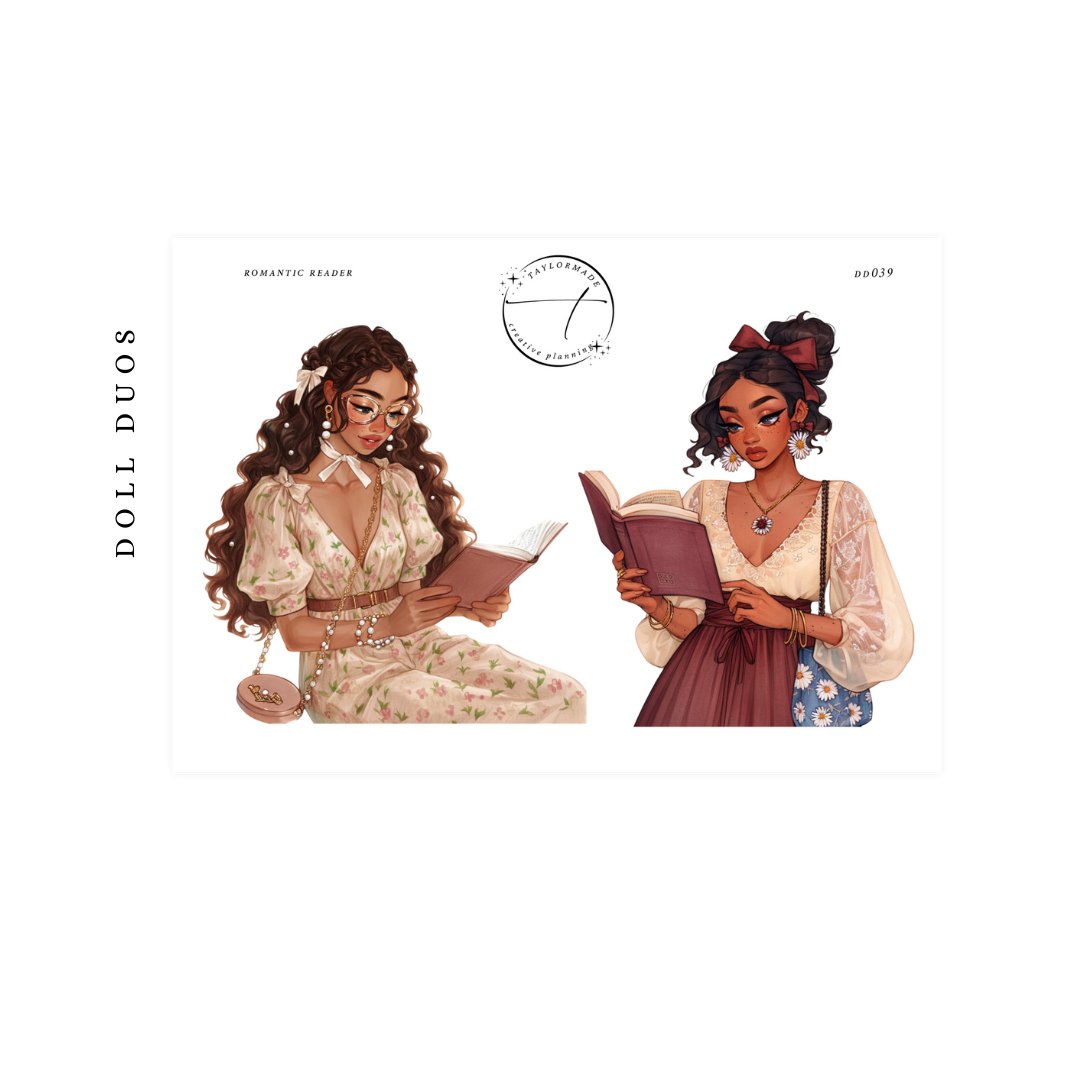 DD-039 Romantic Reader Doll Duos