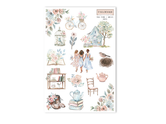 WK121 - Deco - Tea Time Add-On Sheet