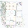Two Worlds -  Holographic Foiled July Monthly Planner Sticker Kit (A5W/7x9 Planners)