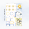 Sunshine -  Gold Foiled May Monthly Planner Sticker Kit (A5W/7x9 Planners)