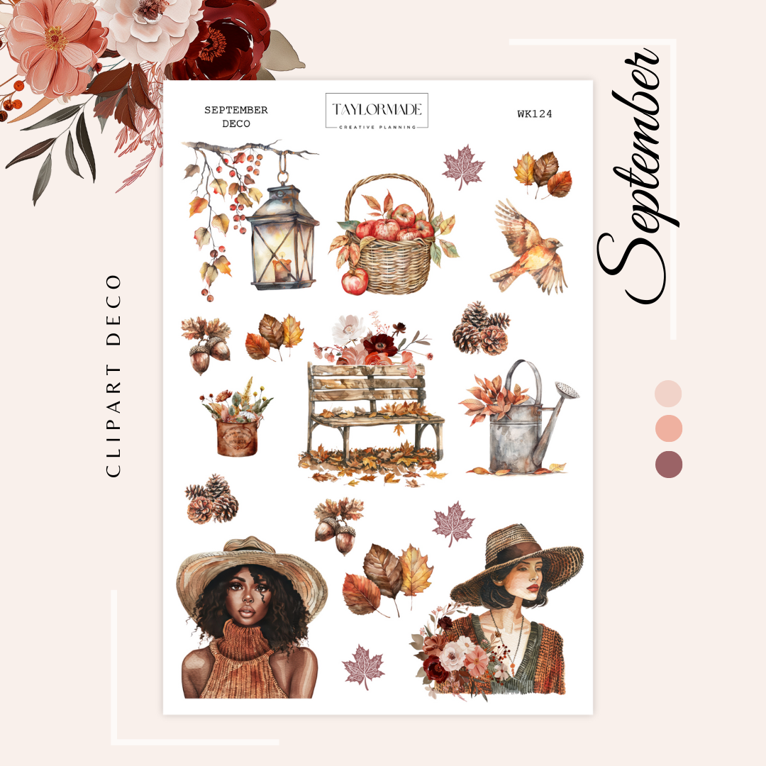 WK124 - Deco - September Add-On Sheet