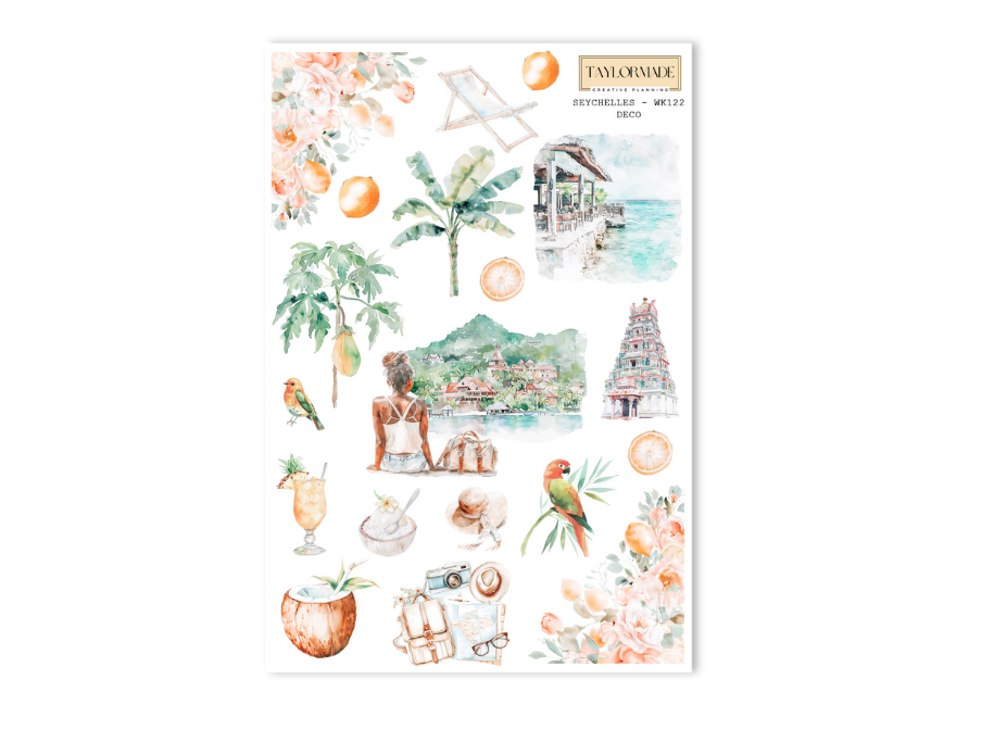 WK122 - Deco - Seychelles Add-On Sheet