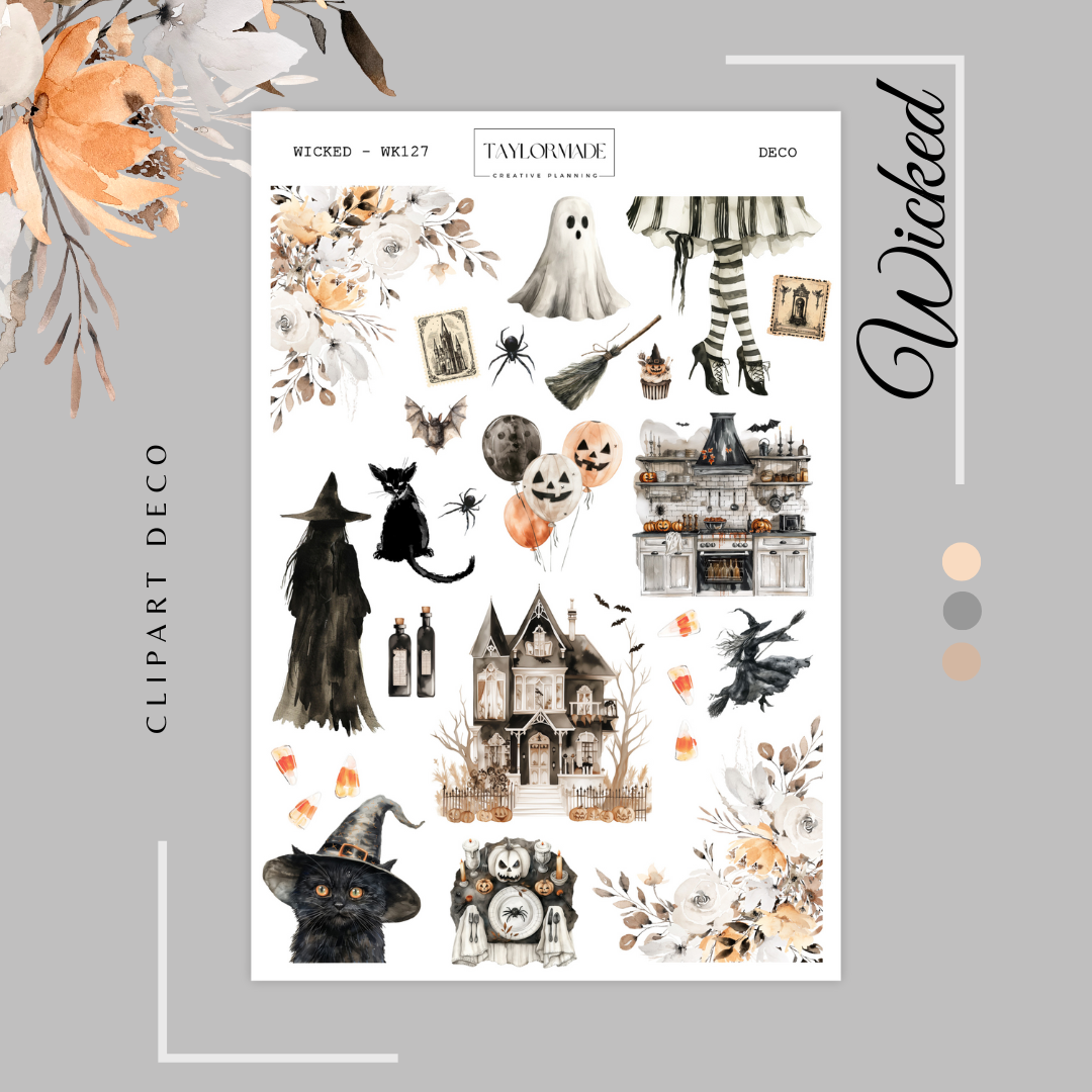 WK127 - Deco - Wicked Add-On Sheet