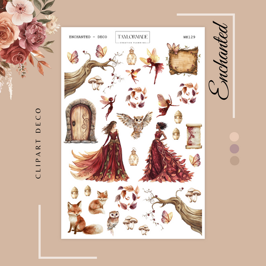 WK129 - Deco - Enchanted Add-On Sheet