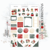 Christmas Weekly Kit - Light Gold Foil