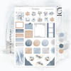Icy Weekly Kit -  Silver  Foil