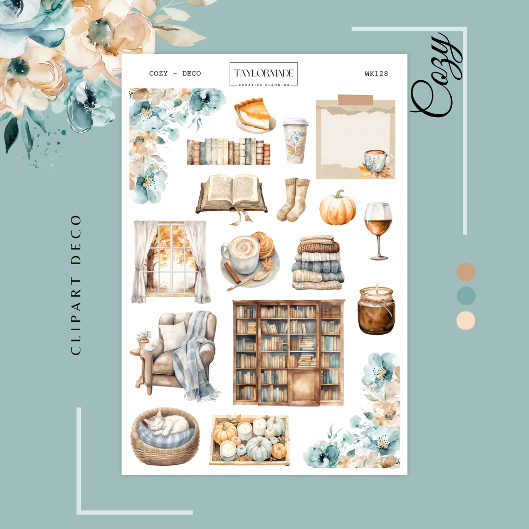 WK128 - Deco - Cozy Add-On Sheet