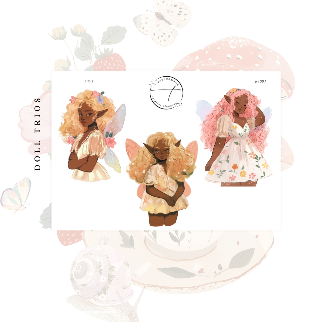 DT-001 Pixie Fashion Dolls
