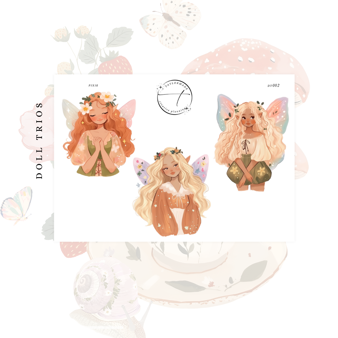 DT-002 Pixie Fashion Dolls