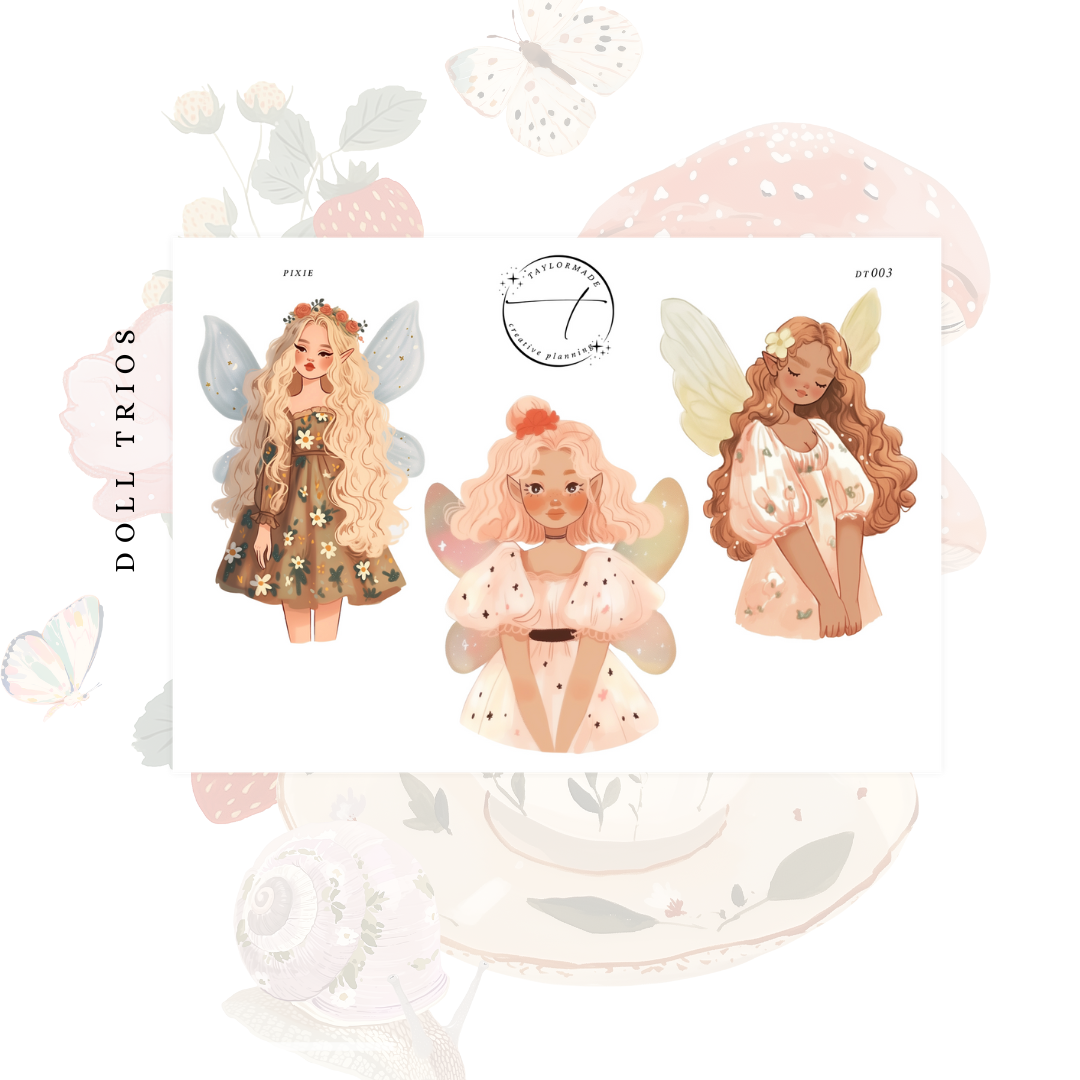 DT-003 Pixie Fashion Dolls