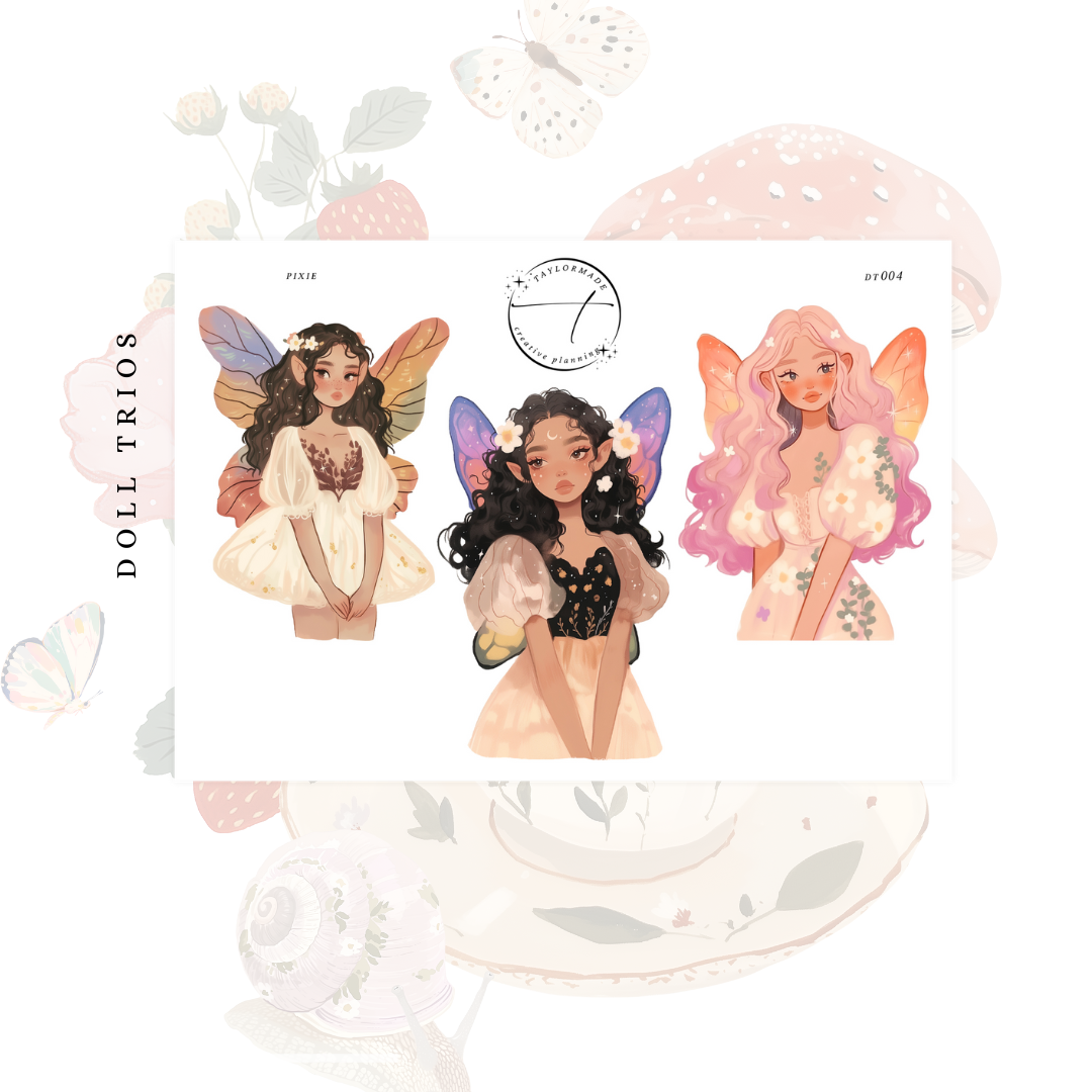 DT-004 Pixie Fashion Dolls