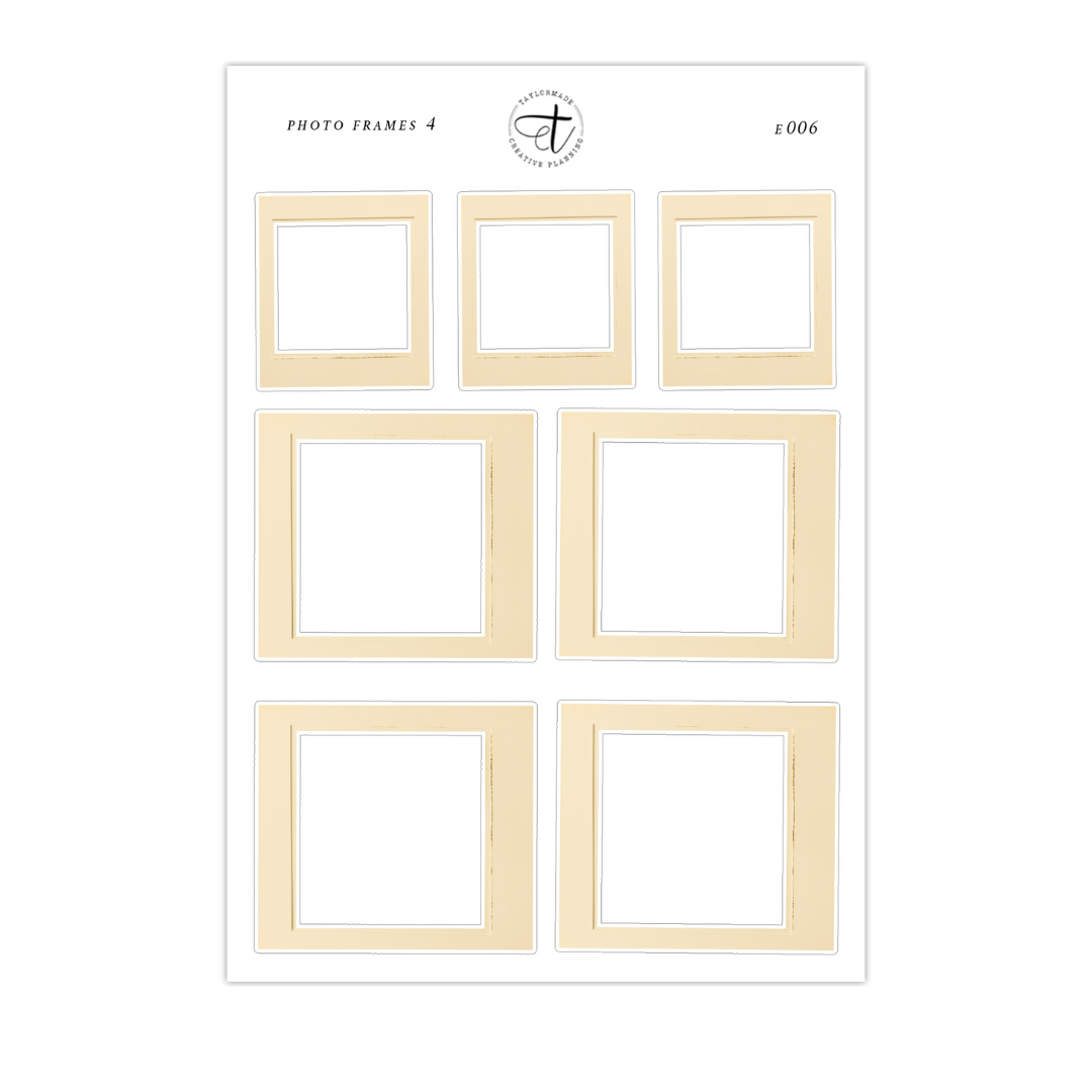 E006 - Photo Frames 4