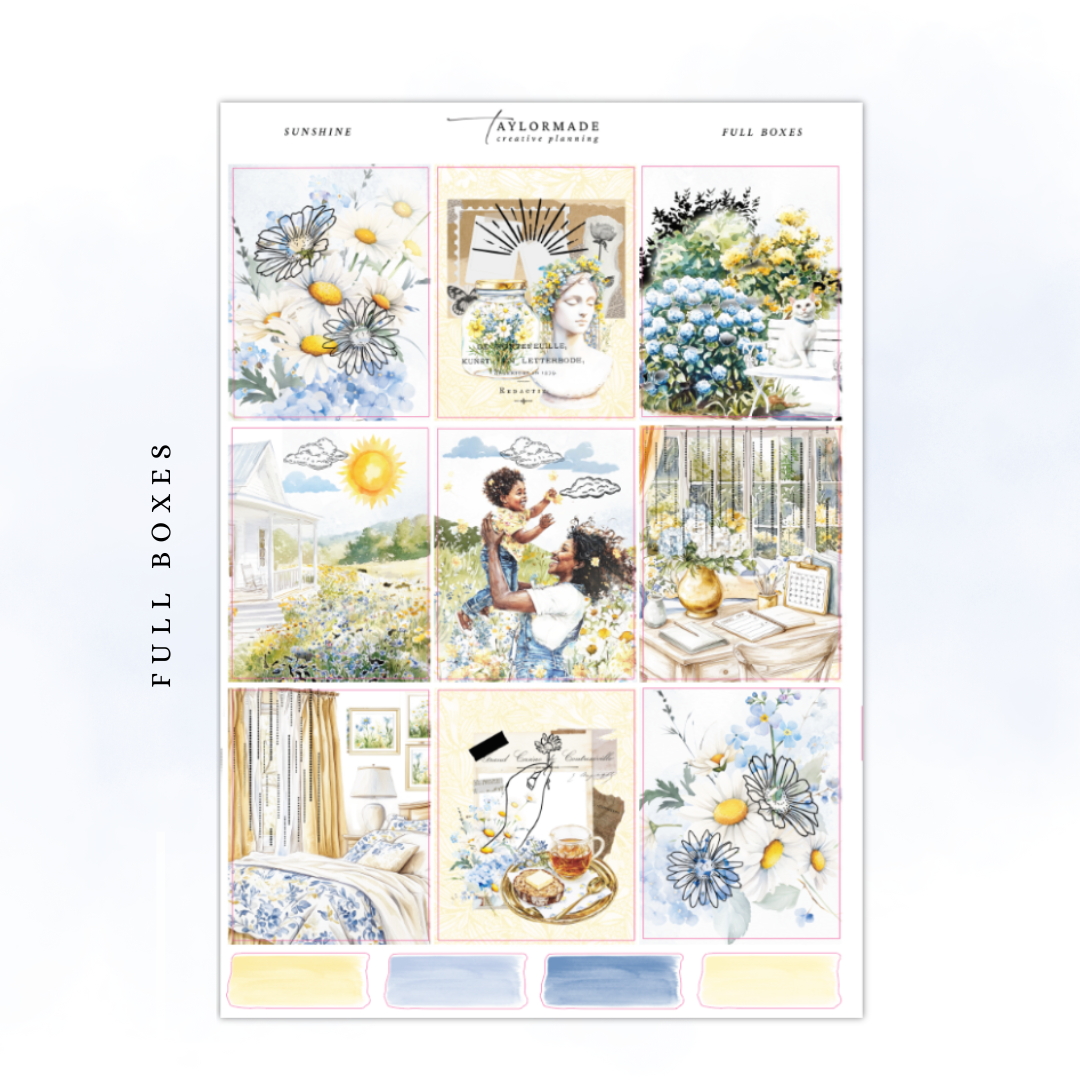 Sunshine Weekly Kit -  Gold Foil