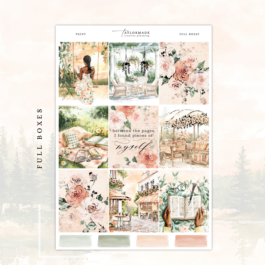 Pages Weekly Kit -  Rose Gold Foil