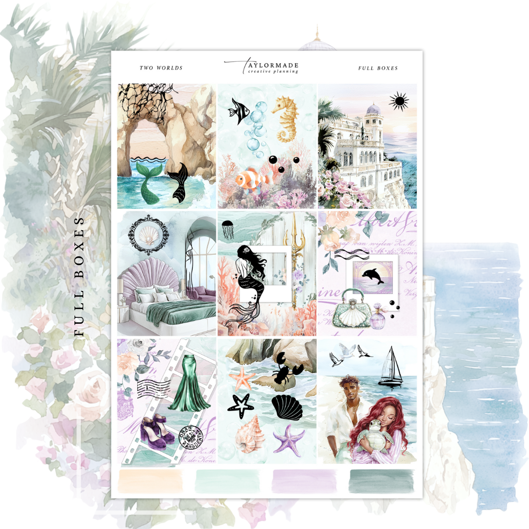 Two Worlds Weekly Kit - Holographic Foil