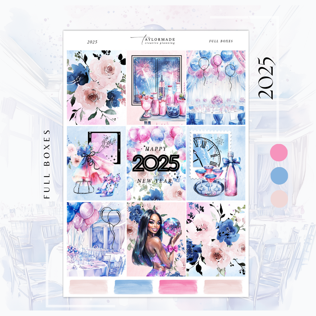 2025 Weekly Kit - Silver Foil