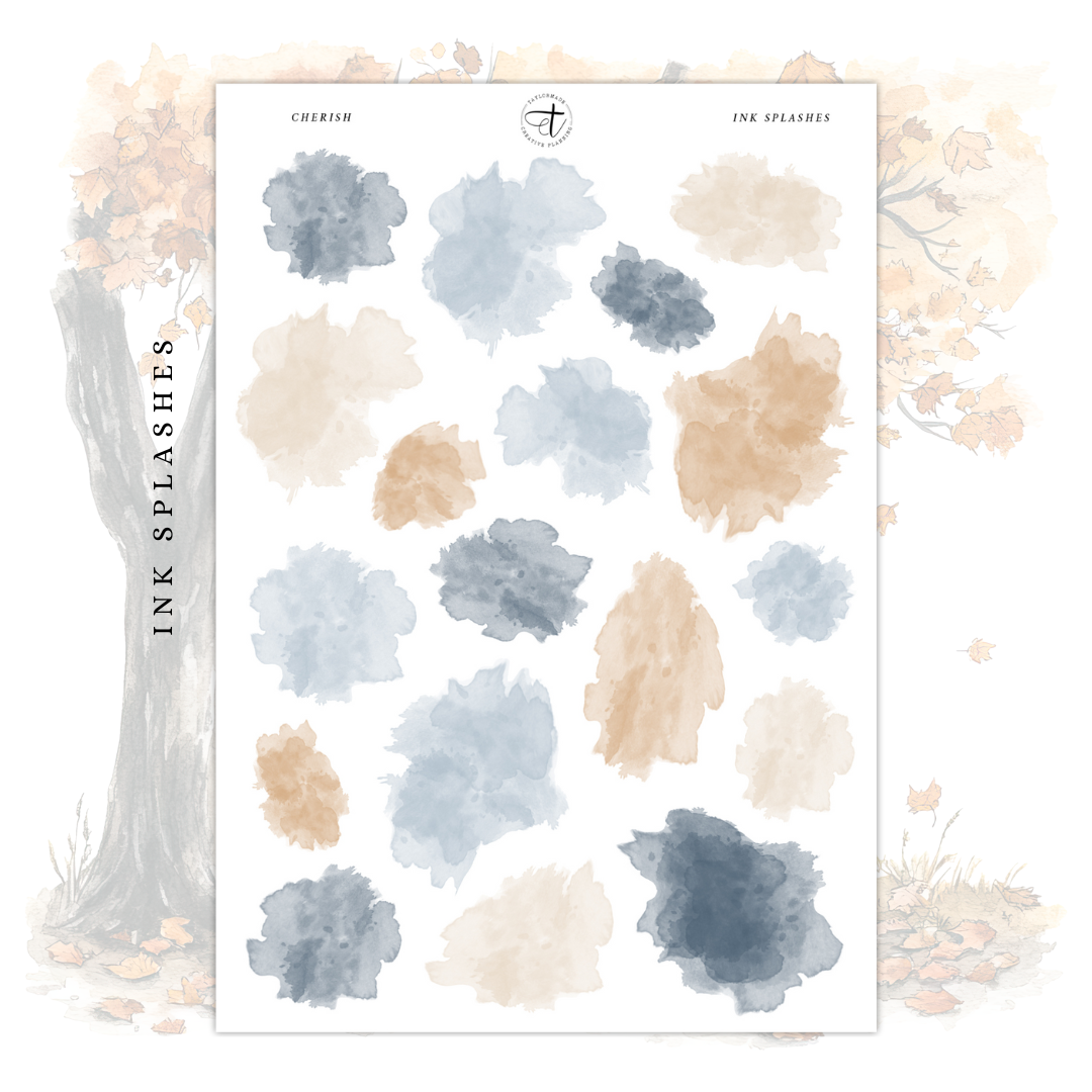 Cherish - Ink Splashes