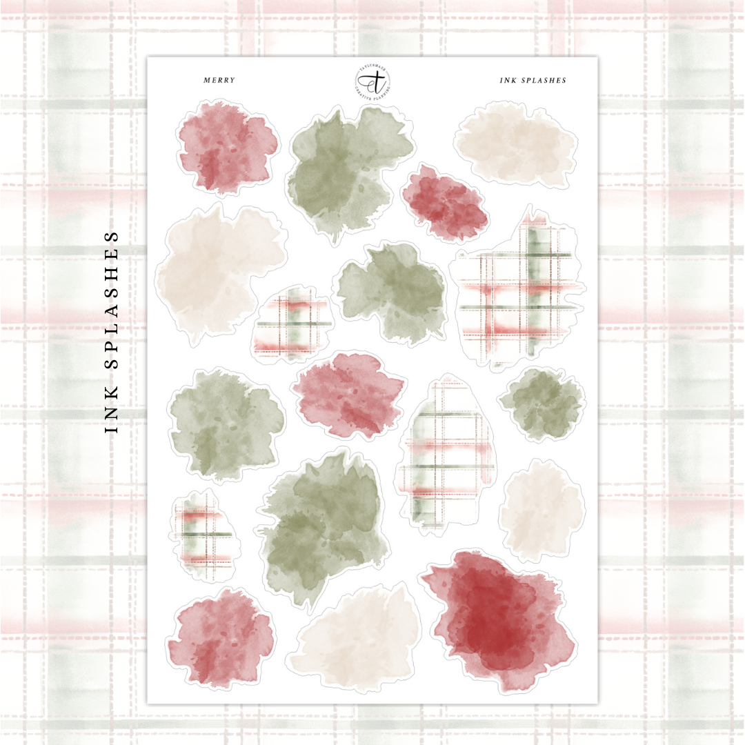 Merry - Ink Splashes