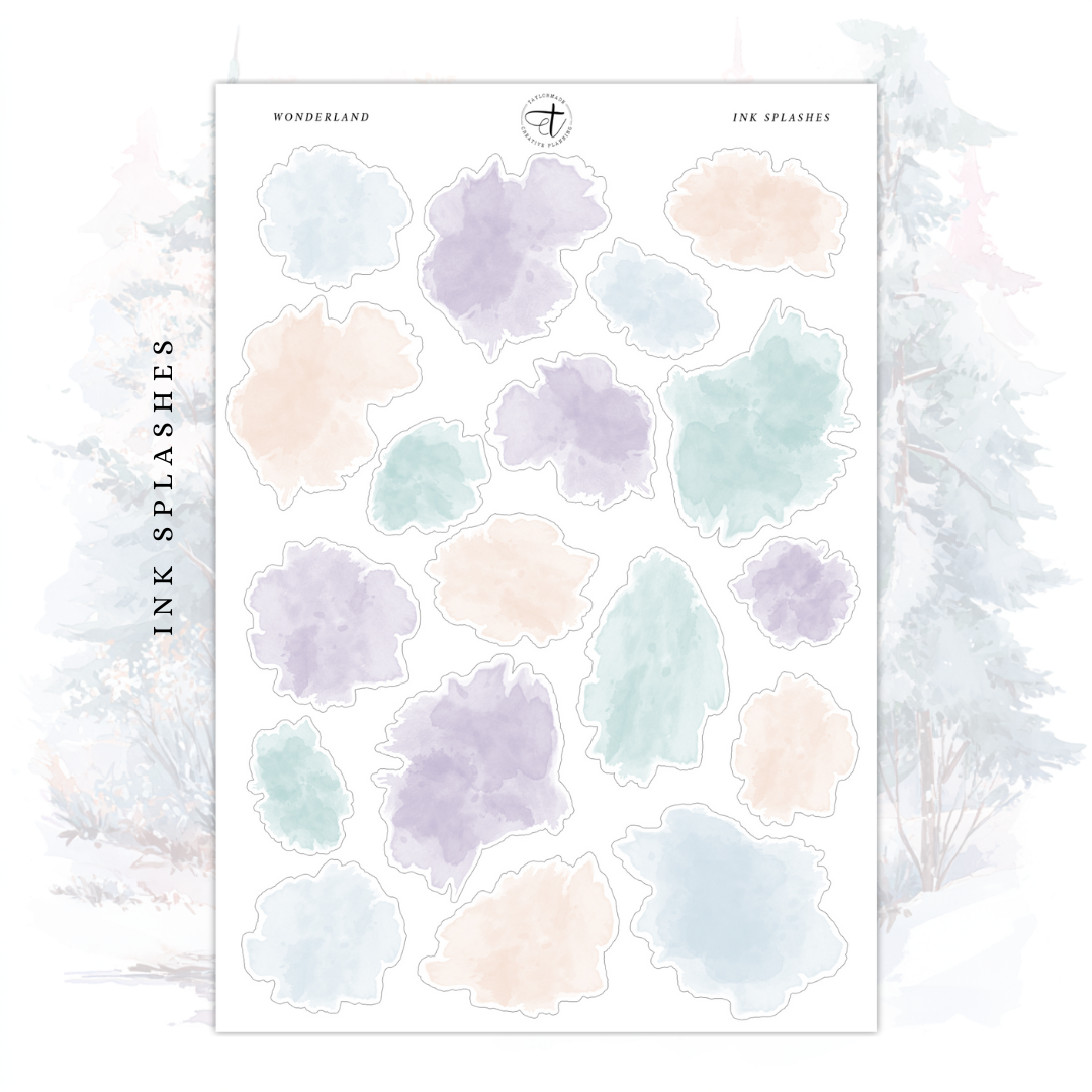 Wonderland - Ink Splashes