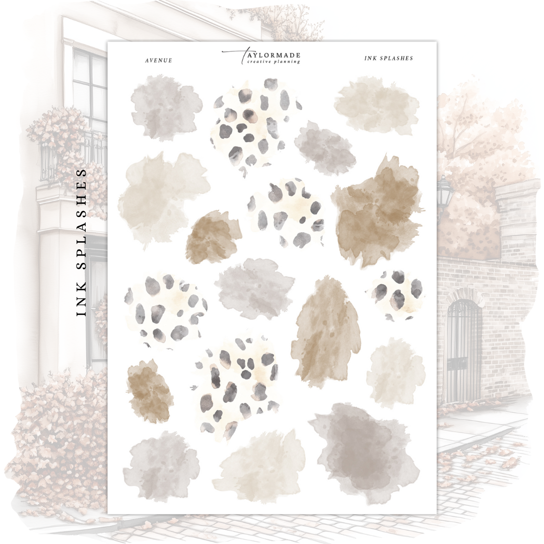 Avenue - Ink Splashes
