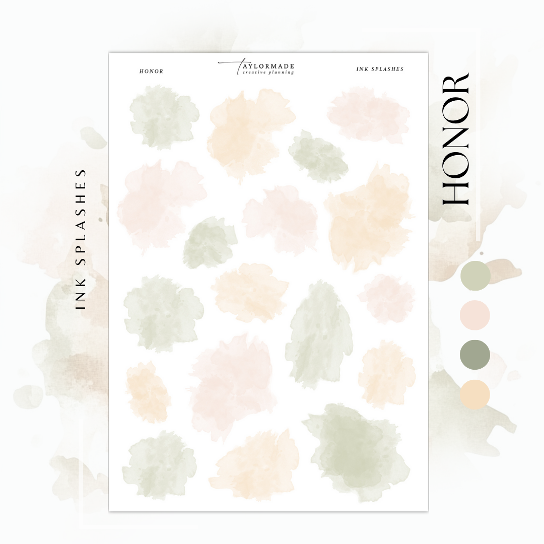 Honor - Ink Splashes