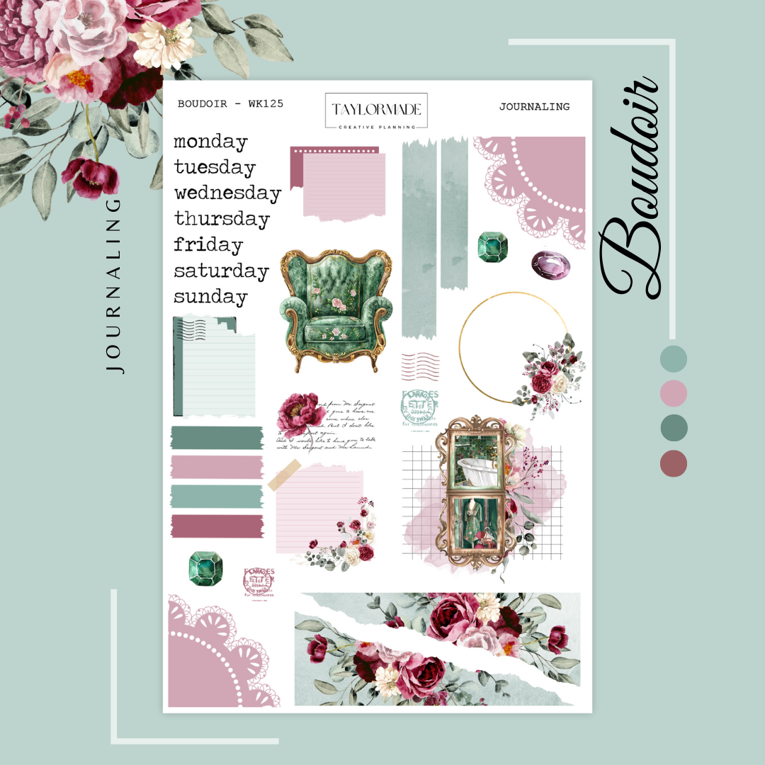 WK125 - Journaling - Boudoir Add-On Sheet