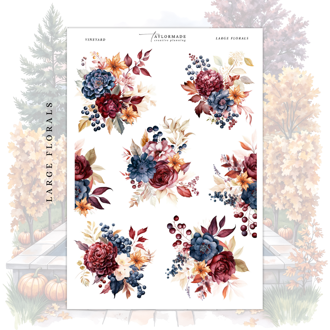 Vineyard - Large Florals