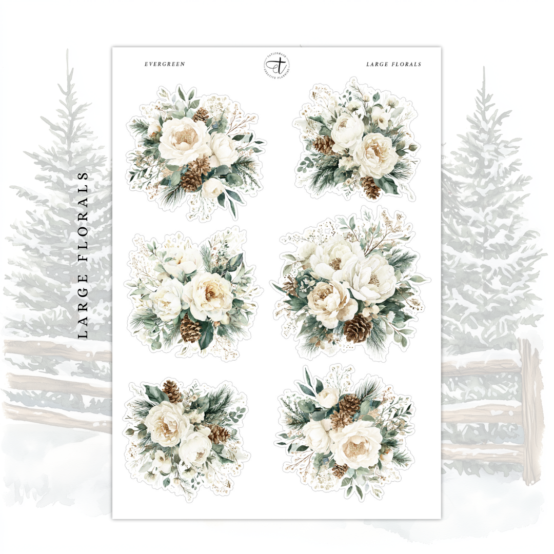 Evergreen - Large Florals
