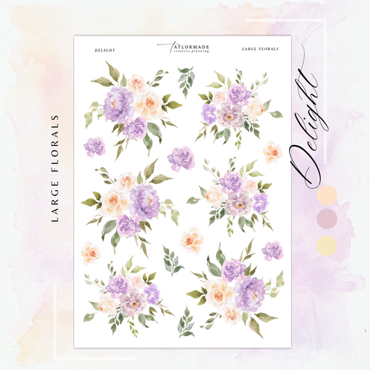 Delight - Large Florals