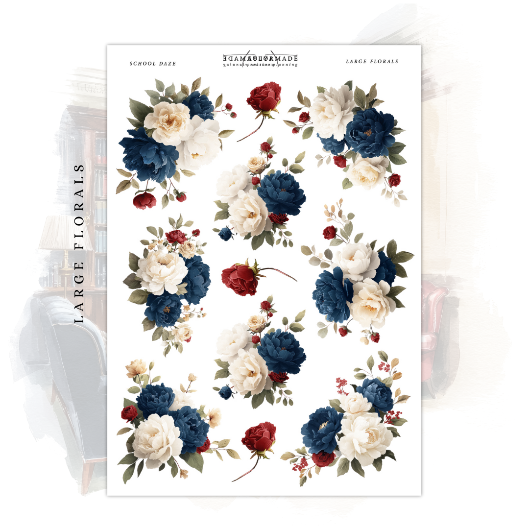 School Daze - Large Florals