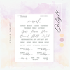 Delight - Gold Foiled March Monthly Planner Sticker Kit (A5W/7x9 Planners)