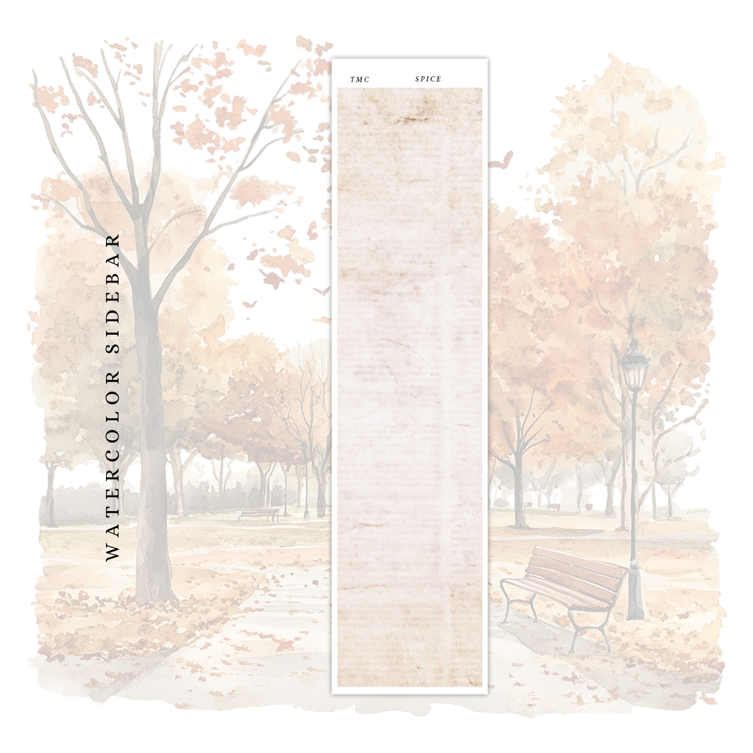 Feuilles - Watercolor Sidebar
