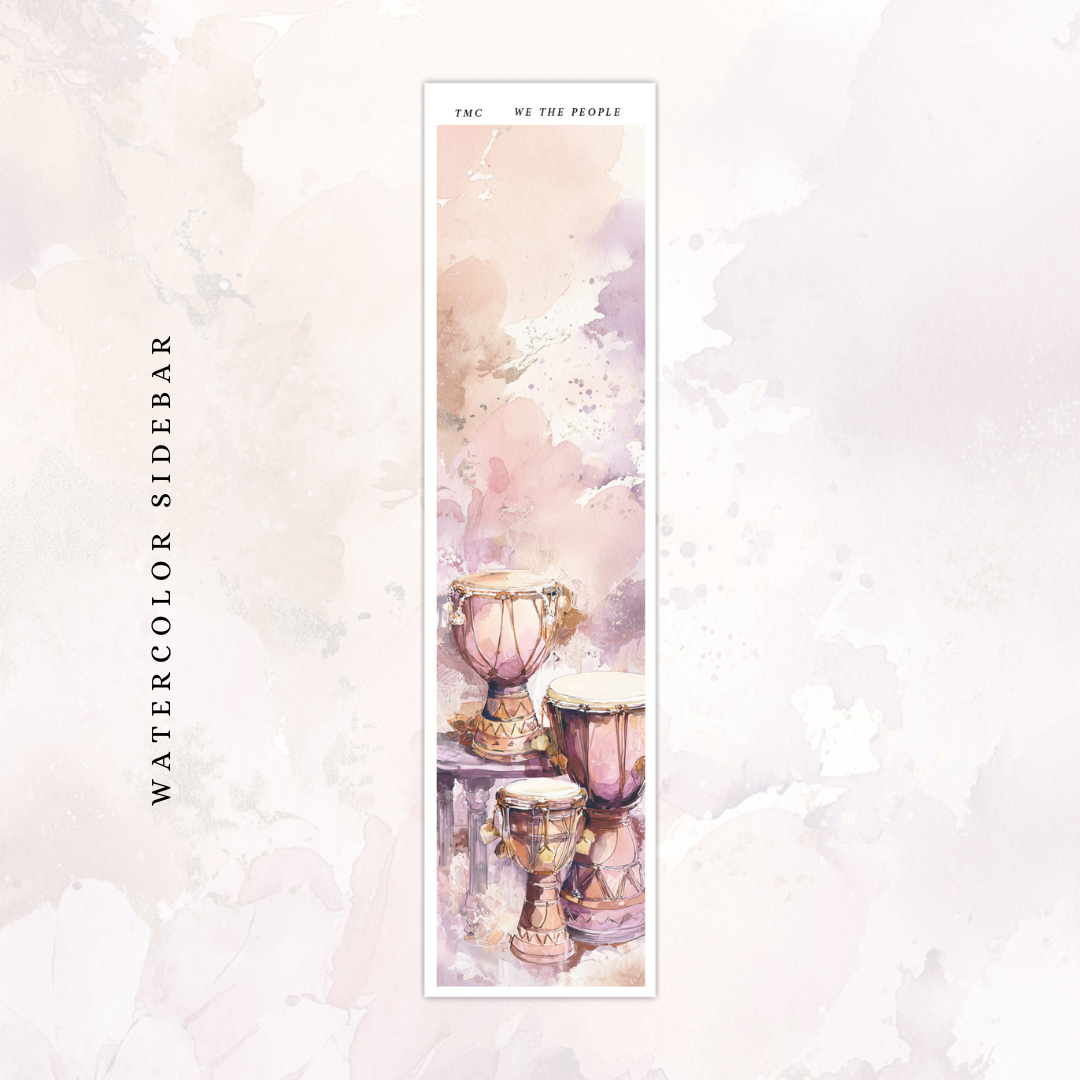 We the People - Watercolor Sidebar