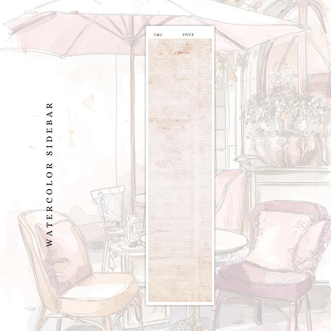 Spice - Watercolor Sidebar