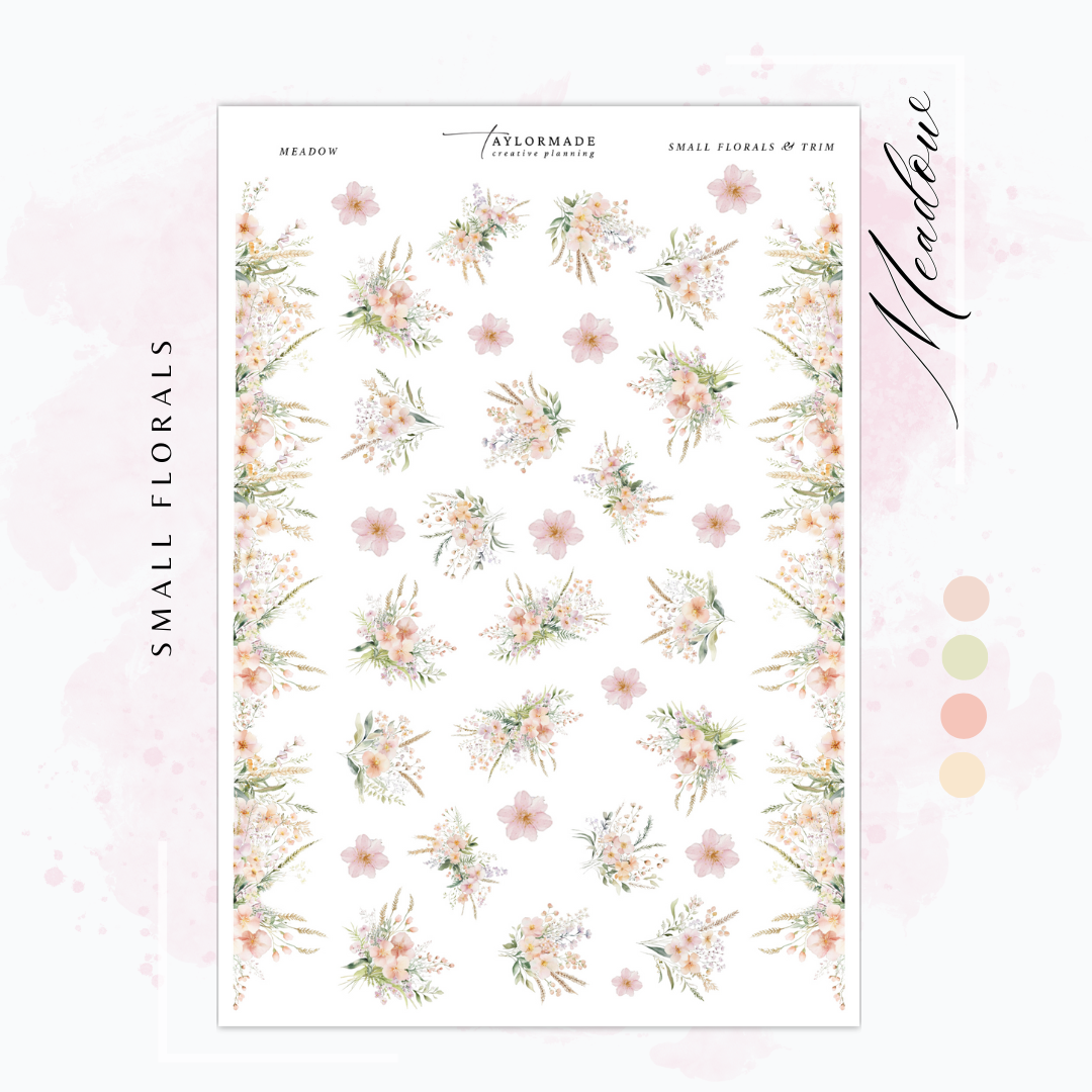 Meadow - Small Florals & Trim