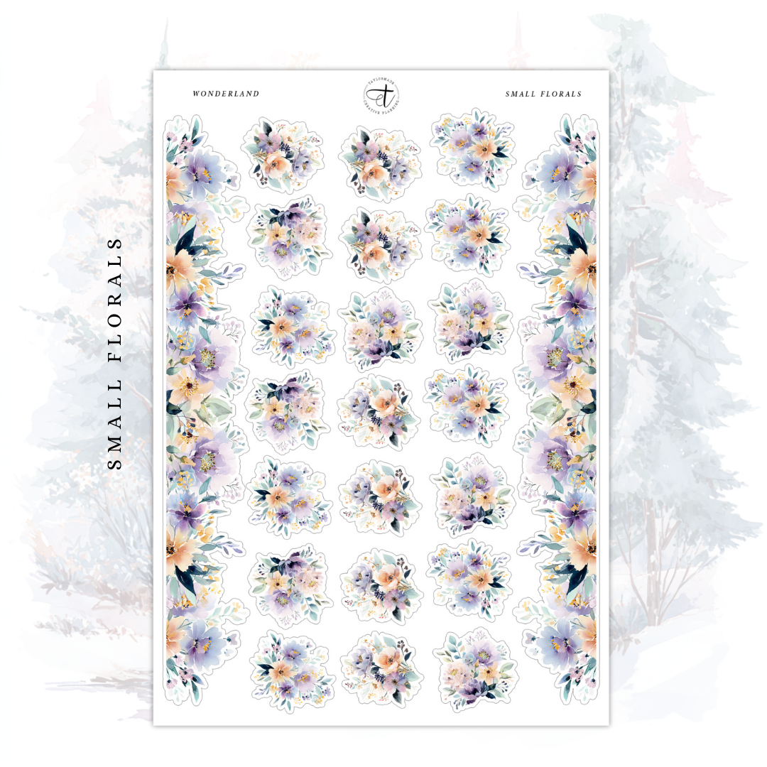 Wonderland - Small Florals & Trim